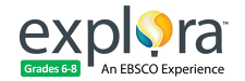 Explora for Middle School Students logo
