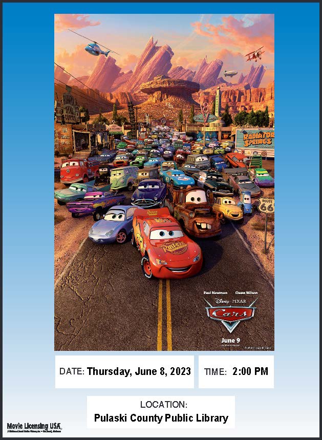 Cars movie poster
