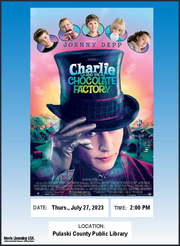 Charlie and the Chocolate Factory movie poster