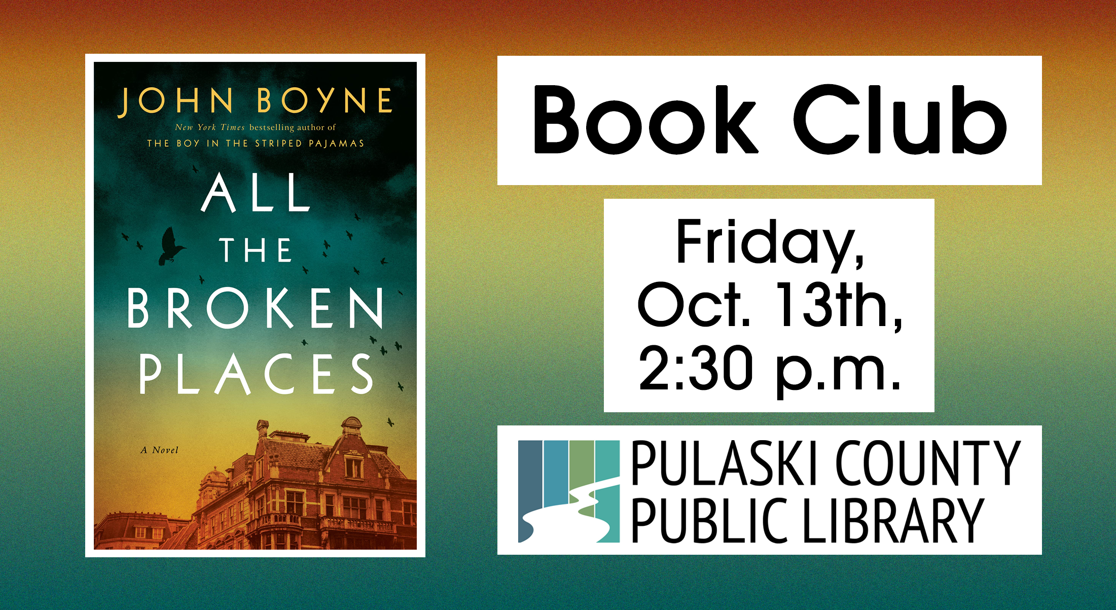 Book Club - All the Broken Places