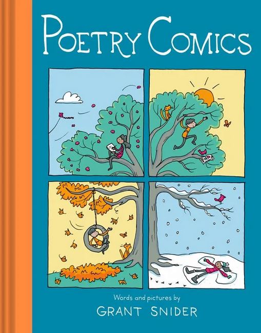 book cover for "Poetry Comics"