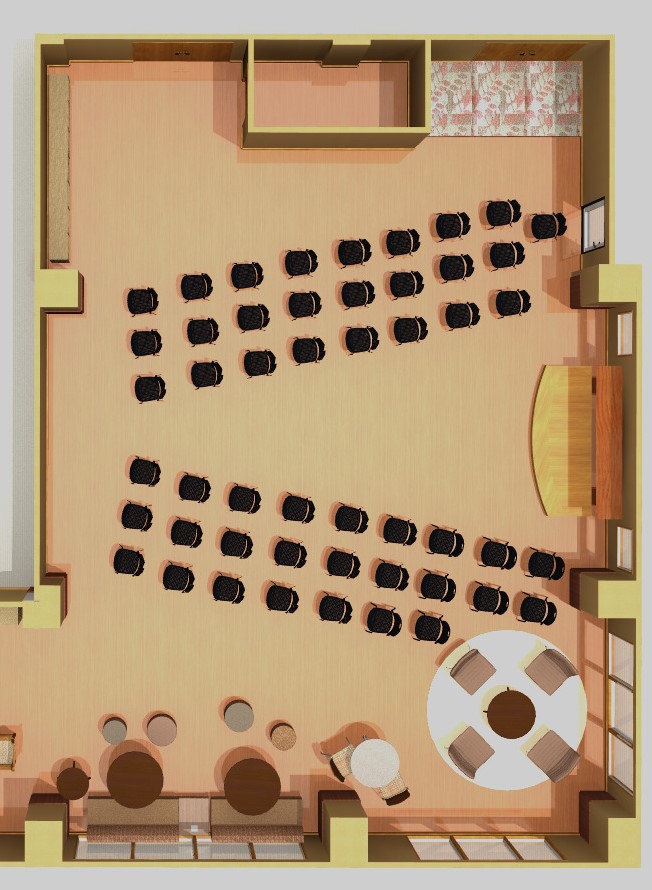 Conference Facing West - Large (Extra Fee)