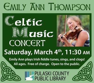 Emily Ann Thompson – Celtic Music Concert