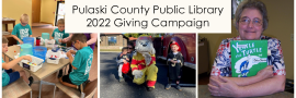 Pulaski County Public Library 2022 Giving Campaign banner